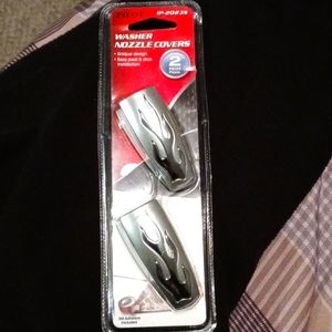 🔥FLAME🔥Washer Nozzle Covers BY: PILOT AUTOMOTIVE